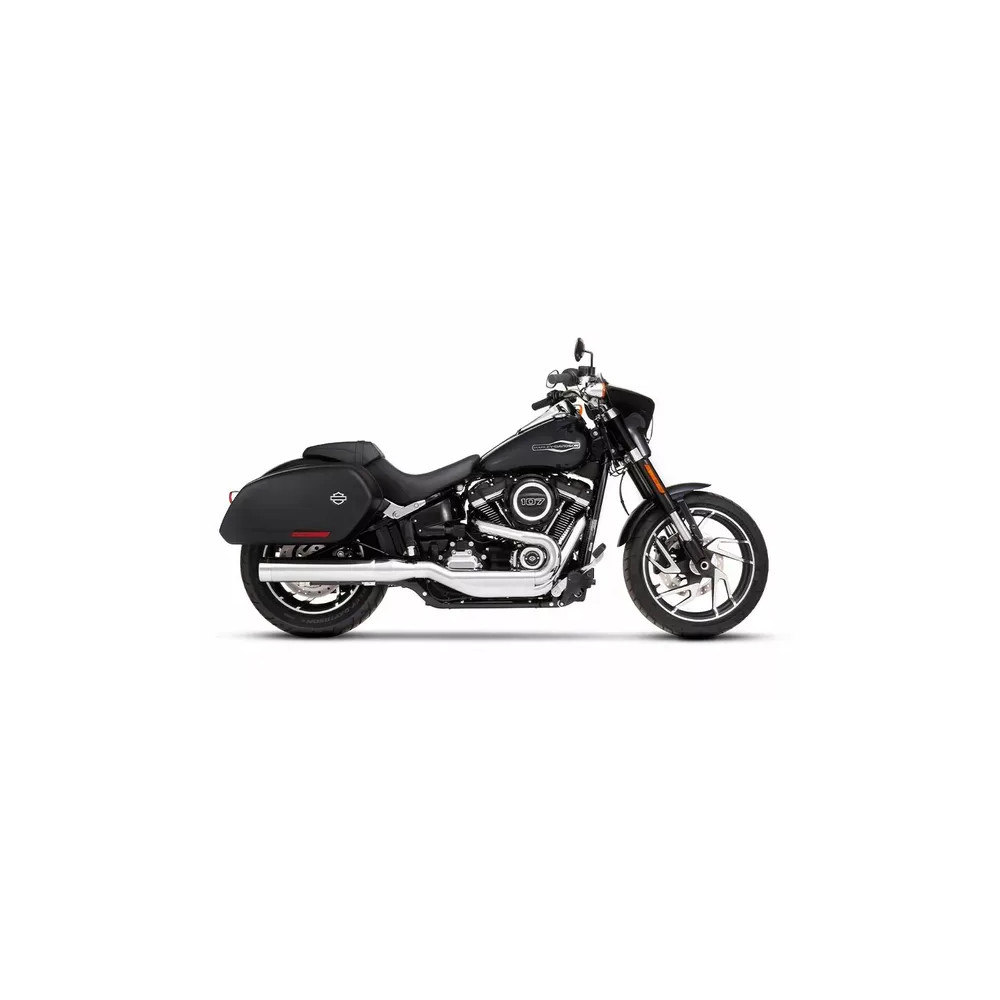 Silenciador Slip-On de 4" para Softail Sport Glide — 4" de diámetro, cromado