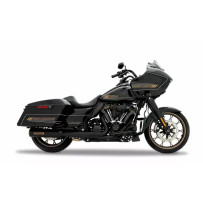 Silenciadores Slip-On HP45 de 4.5" para HD — 4.5", negro mate