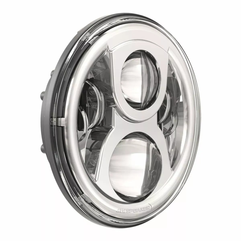 18 cm (7") 8700 EVO 2 Dual Burn Headlight — 7" diameter, P43t/P45t (H4), 12 V, 24 V