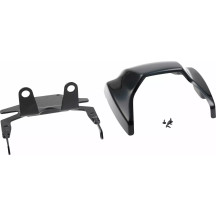 Headlight Kit — Night Rod Style, black, lowers 30 mm