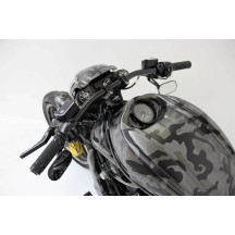 Headlight Lowering Kit — Steel, Black