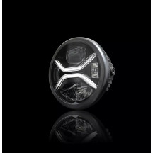 Faro LED Xenith — diámetro 181 mm, profundidad 96 mm, 12V