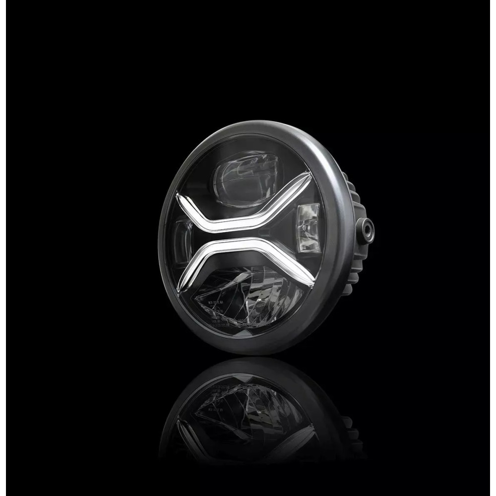 Faro LED Xenith — diámetro 181 mm, profundidad 96 mm, 12V