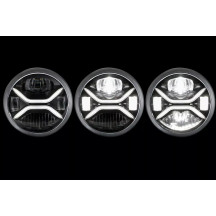 Faro LED Xenith — diámetro 181 mm, profundidad 96 mm, 12V