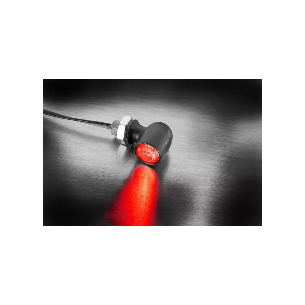 Spot® RB — 14 mm, Ø10 mm, 12V, red, side mount