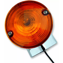 Turn Signal — Amber lens, rear mount