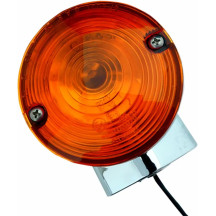 Turn Signal — Amber lens, rear mount