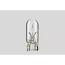 Filament Glass Wedge Bulbs — W2.1 x 9.5d (W5W, 168, T10), 12V 2W, 10 pack