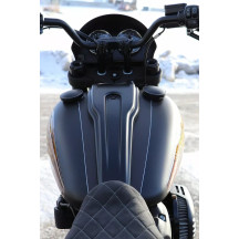 Dash Cover for Harley — Low Rider S, Black Gloss