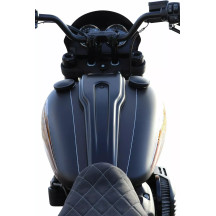 Dash Cover for Harley — Low Rider S, Glossy Black