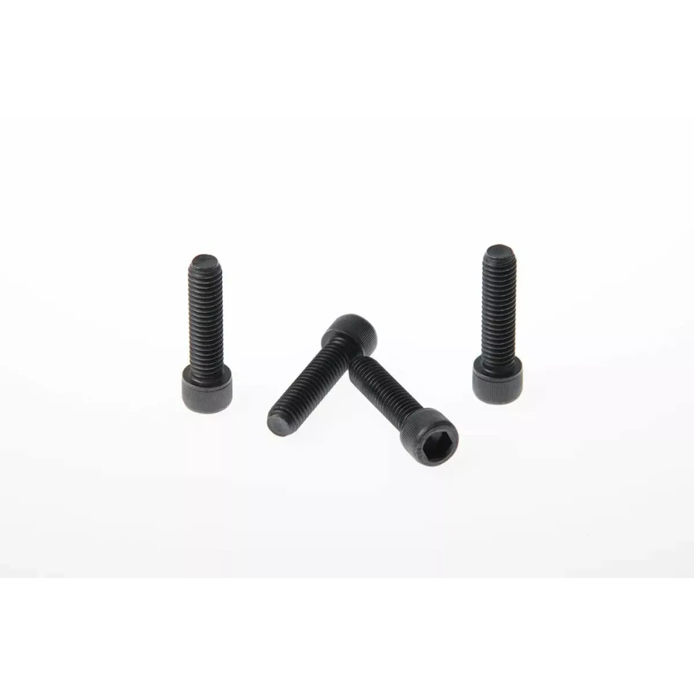 Fork Triple Clamp Screws — Black, Front, Kit