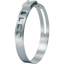 Clamp — Motorcycle, Stainless Steel, 5 pack