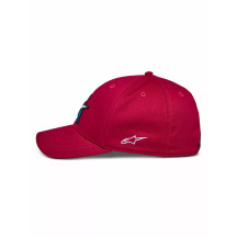Elemental Curved Bill Hat — Red, S/M