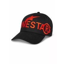 Commited Curved Bill Hat — One Size, Black