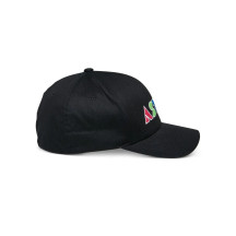 Gorra Cereal con Visera Curvada — L/XL, Negro