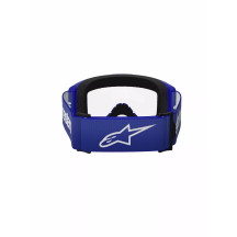 Vision 3 Wordmark Goggle — One Size, Blue, Clear lens