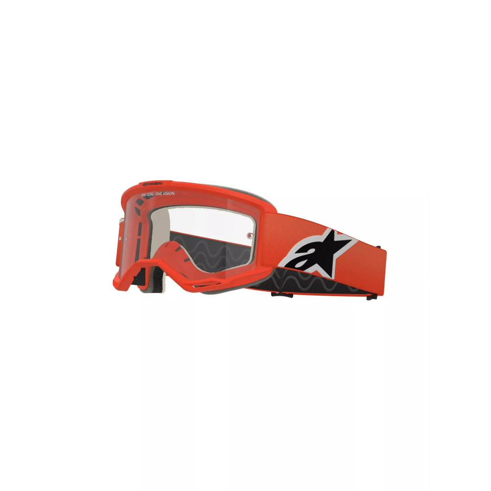 Vision 5 Corp Goggle — One Size, Orange/Black