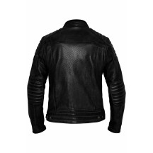 Storm Leather Jacket — M, Chest 112 cm (44"), Black