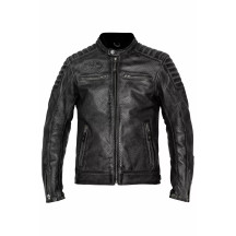 Storm Leather Jacket — XL, 120 cm (47-1/4 in), Black