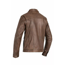 Drifter Leather Jacket — L, 116 cm chest, Brown