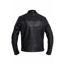 Dexter Leather Jacket — Black, Size S, Chest 108 cm
