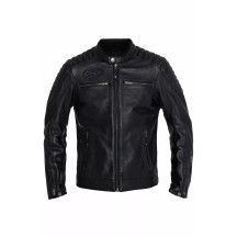Dexter Leather Jacket — M, chest 112 cm (44 in), sleeve 67 cm (26-1/2 in), Black