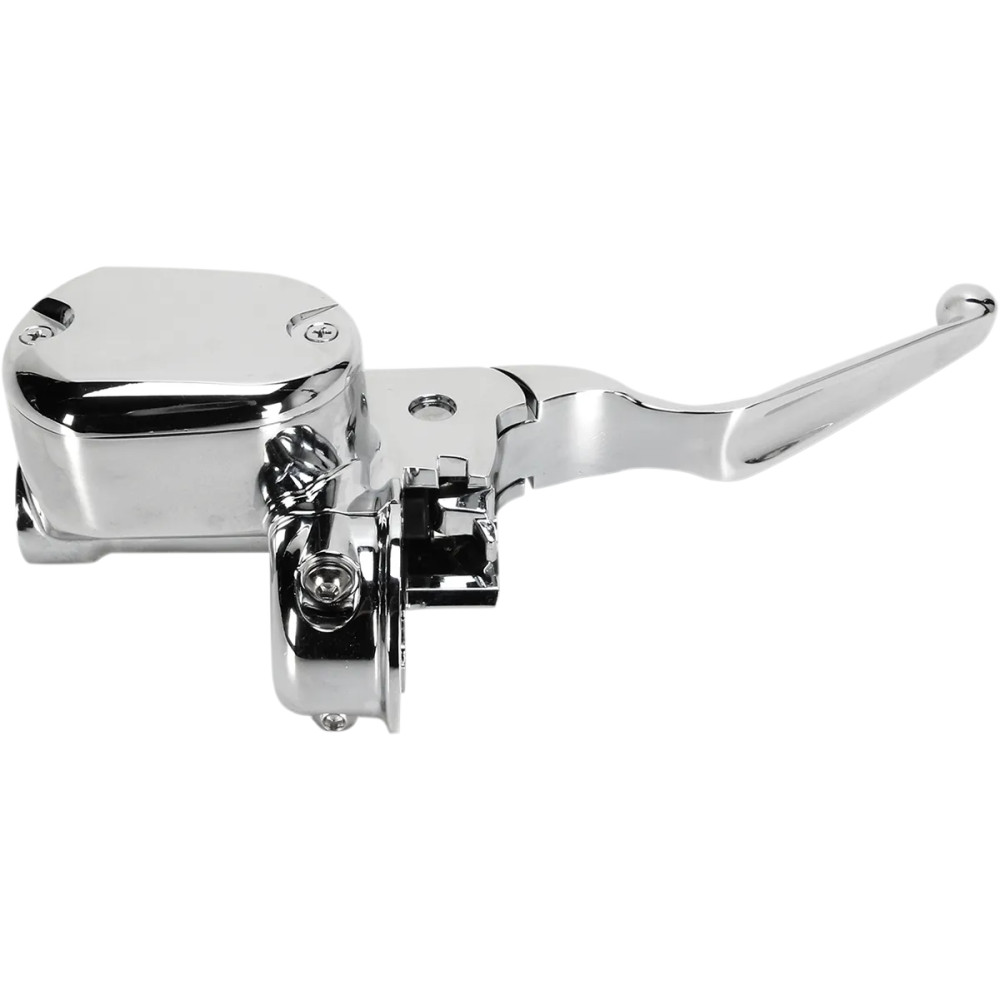 Chrome Replacement Lever Assembly — Aluminum, master cylinder, single-disc, ABS
