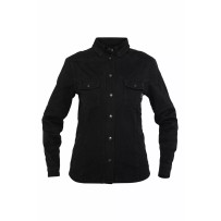 Women's Motoshirt Jacket — XS, 96 cm (38"), sleeve 62 cm (24-7/16"), Black