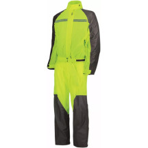Compact Total Rainsuit — 2XL, Hi-Vis Yellow, Black