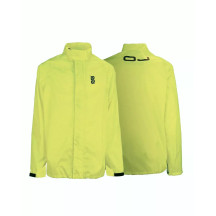 System Set Two-Piece Rainsuit — 3XL, Hi-Vis black/fluorescent yellow