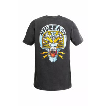 Lion T-Shirt — S, Faded black, Comfort fit