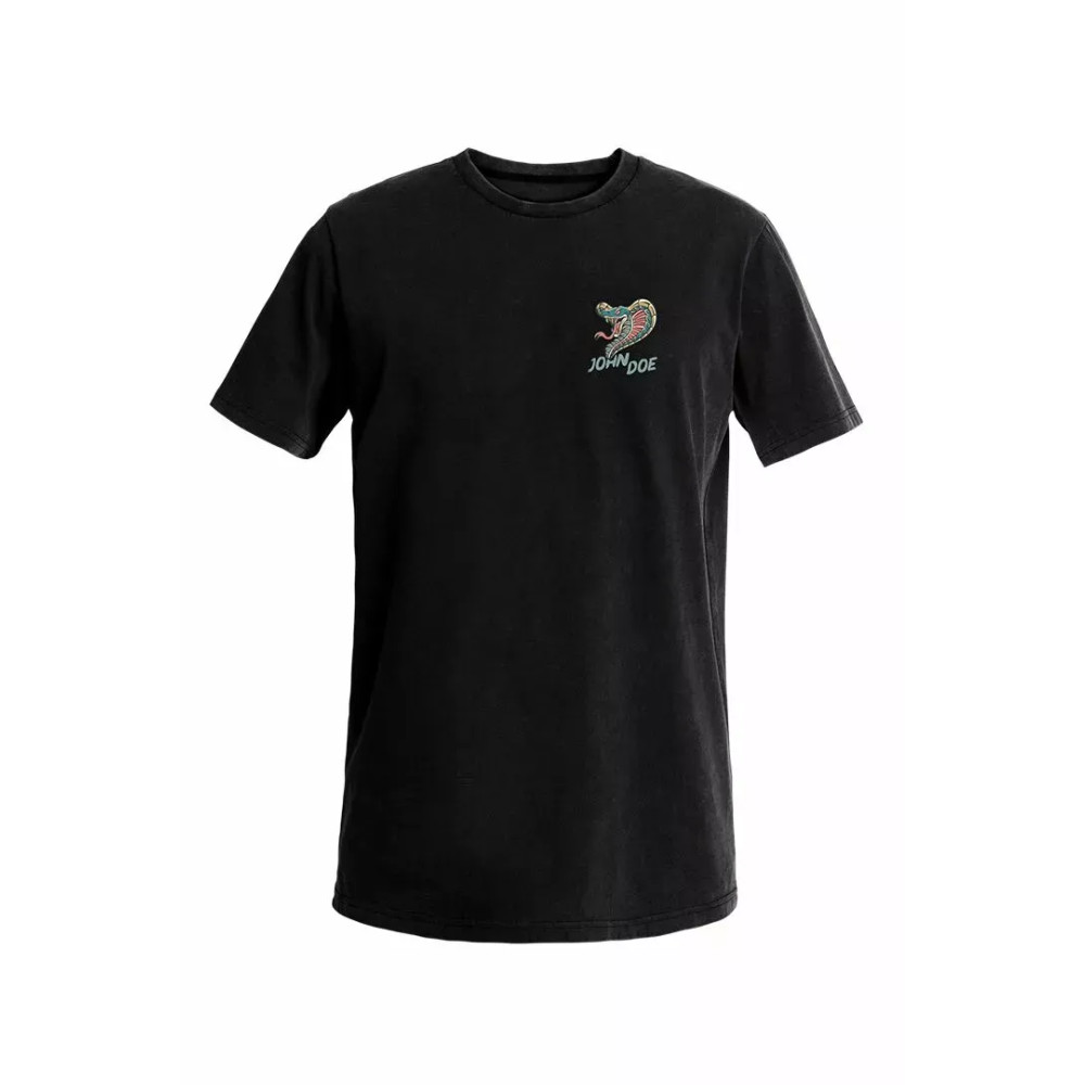 Snake II T-Shirt — Size S, Comfort fit, Black