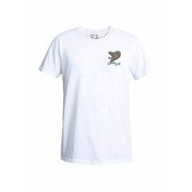 Snake II T-Shirt — L, White, Comfort fit