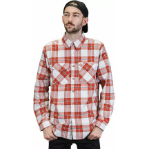 Tramp Button Down Flannel Shirt — Men's, Size M