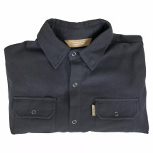 Hi Test Flannel Shirt — M, regular fit, Black