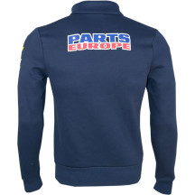 Parts Europe Zip Up Sweater — S, Dark blue