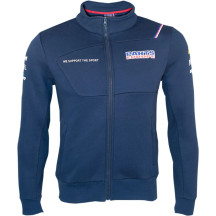 Parts Europe Zip Up Sweater — M, Dark blue