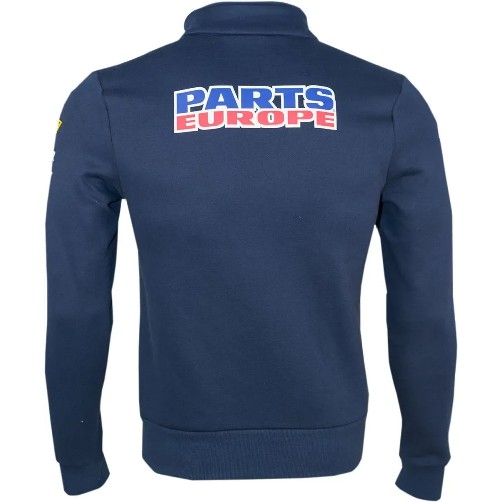 Parts Europe Zip Up Sweater — L, Dark Blue