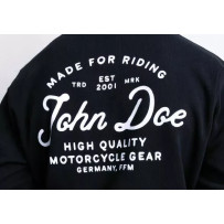 JD Lettering Hoodie — Size S, Black