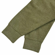 Stencil Zip Hoodie — S, Olive