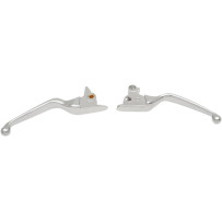 Wide Blade Lever Set — Chrome