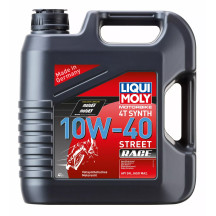 4T 10W-40 Street Engine Oil — 4 L, JASO MA2