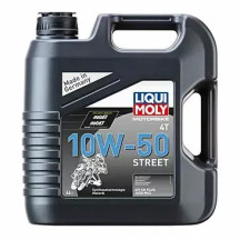 4T 10W-50 Street Engine Oil — 4 L, JASO MA2, API SN Plus