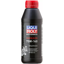 Motorbike Gear Oil — 500 ml (16.9 US fl oz), 75W-140, API GL-5