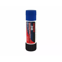 248 Medium Strength Threadlocker Adhesive — Blue, Stick
