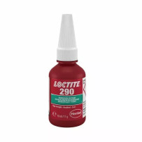 290 Threadlocker Adhesive — 10 ml (0.34 US fl oz), medium-high strength, red