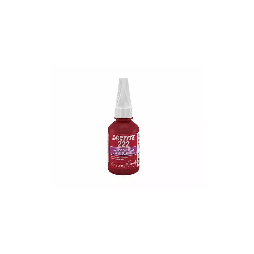 222 Threadlocker Adhesive — 10 ml, Red