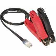 Pinzas de repuesto para cargador — 10 A, pinza tipo cocodrilo, negro, rojo