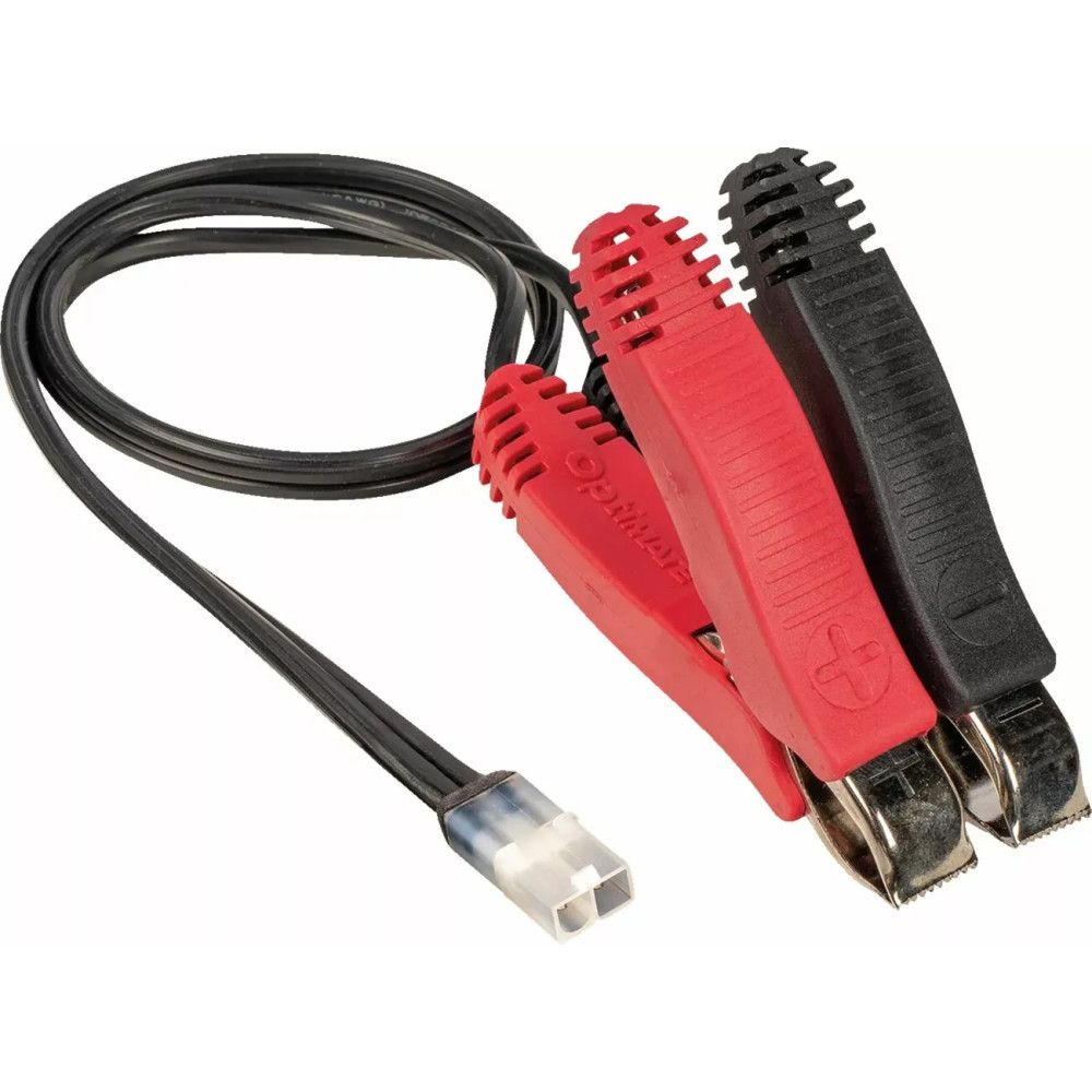 Pinzas de repuesto para cargador — 10 A, pinza tipo cocodrilo, negro, rojo