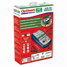 Cargador y mantenedor OptiMate™ Lithium LFP 4S — 12 V 10 A, azul